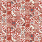 Preview: Mitteldecke Alysia Bordeaux 100x100